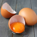 Organic Brown Eggs – Dark Yellow to Orange Yolk (30 pcs)